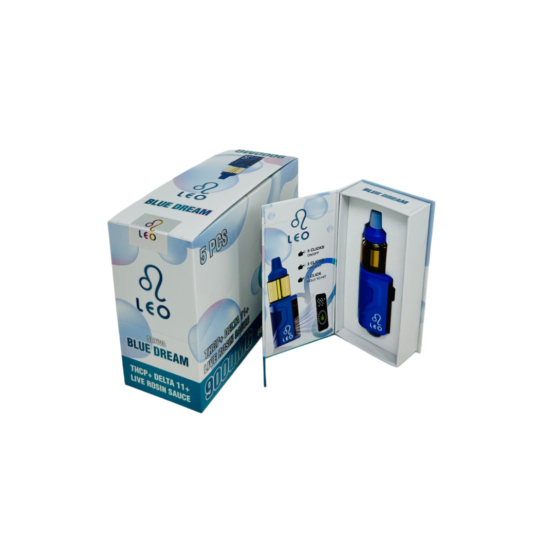 Leo ThcP+Delta 11+Live Rosin Sauce Disposable 9ml 5ct