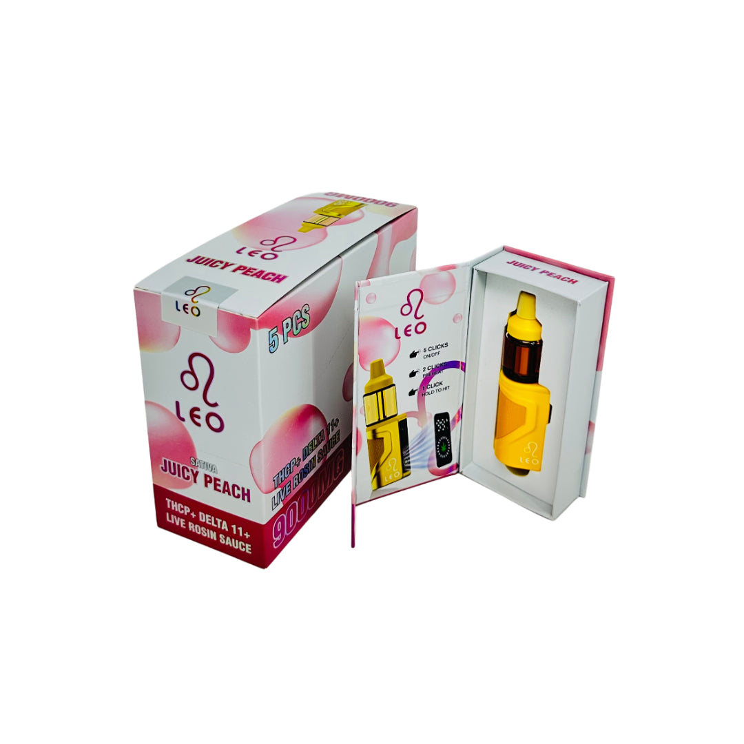 Leo ThcP+Delta 11+Live Rosin Sauce Disposable 9ml 5ct