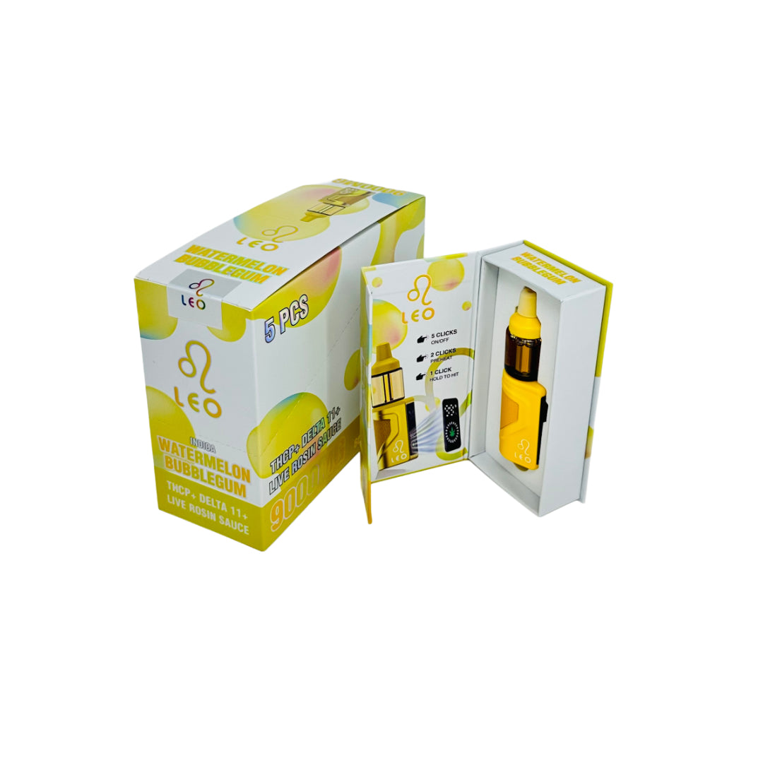 Leo ThcP+Delta 11+Live Rosin Sauce Disposable 9ml 5ct