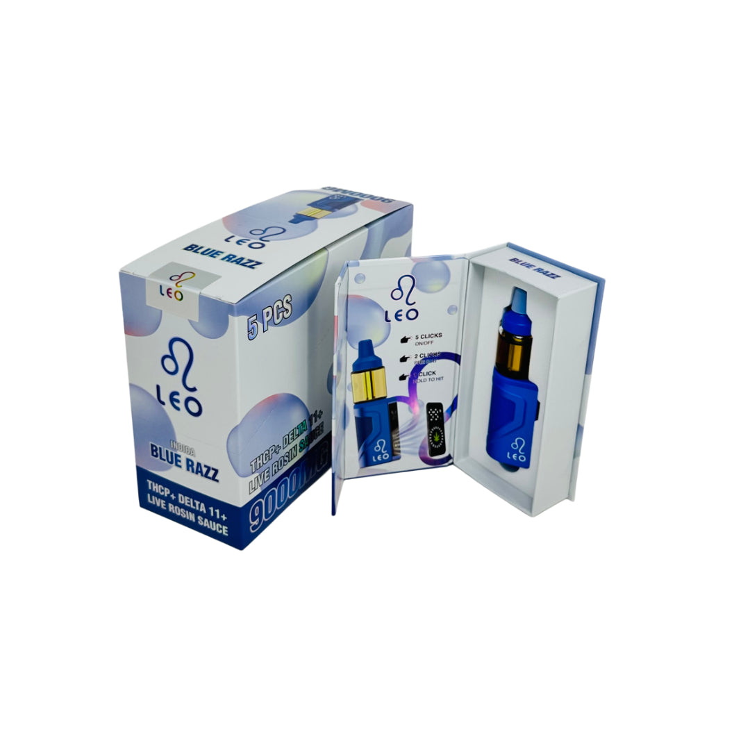Leo ThcP+Delta 11+Live Rosin Sauce Disposable 9ml 5ct