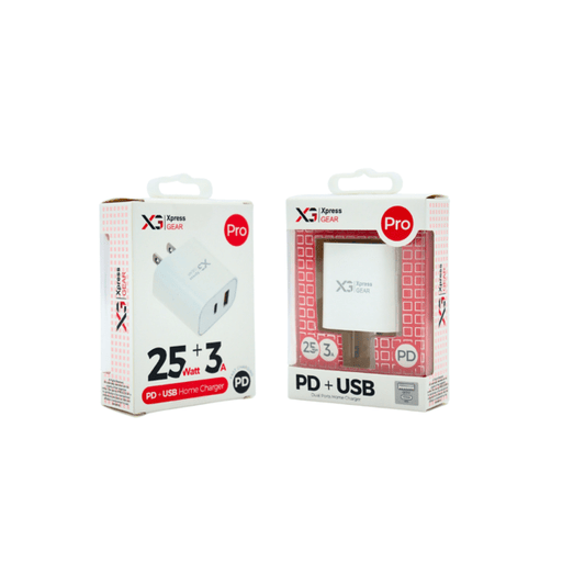 Xpress Gear PD+USB Home Charger #936