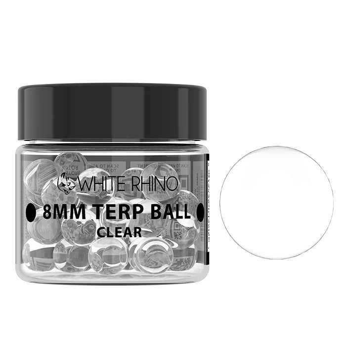 White Rhino 8Mm Terp Ball 50Ct