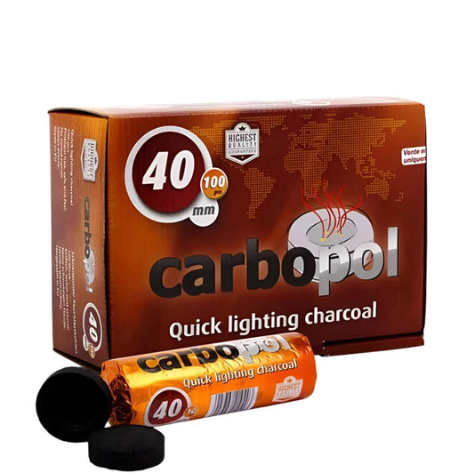 Carbopol Charcoal 40mm 100ct