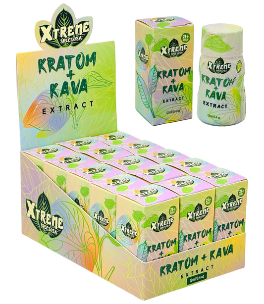 Xtreme Kratom+Kava shots 15ct