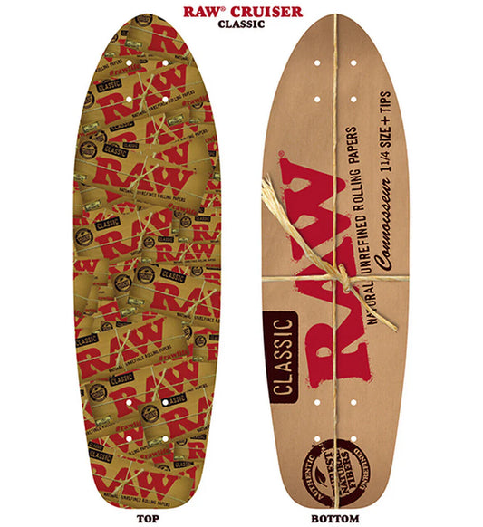 Raw Printed Skate Deck 25inch