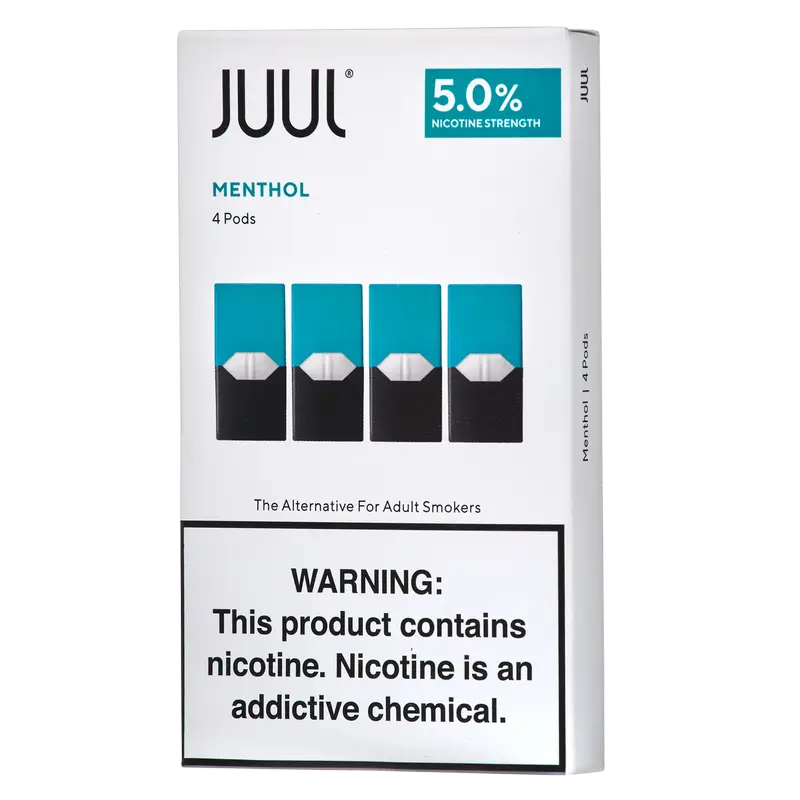 Juul pods 0.7ml 4pk  - Menthol 5% 8ct