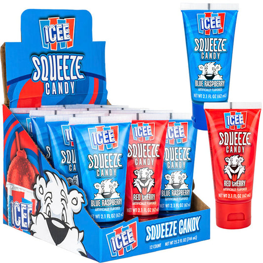 Icee Squeeze Candy Gel 12ct