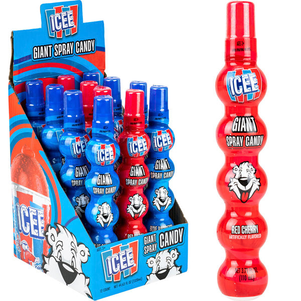 Icee Giant Candy Spray 12Ct