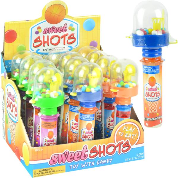 Sweet Shots Toy With Candy 12ct