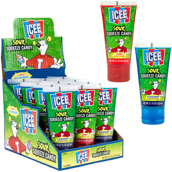 Icee Sour Squeeze Candy 12ct