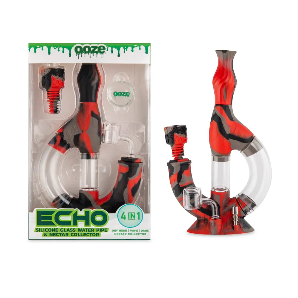 Ooze Echo Waterpipe And Nector Collector