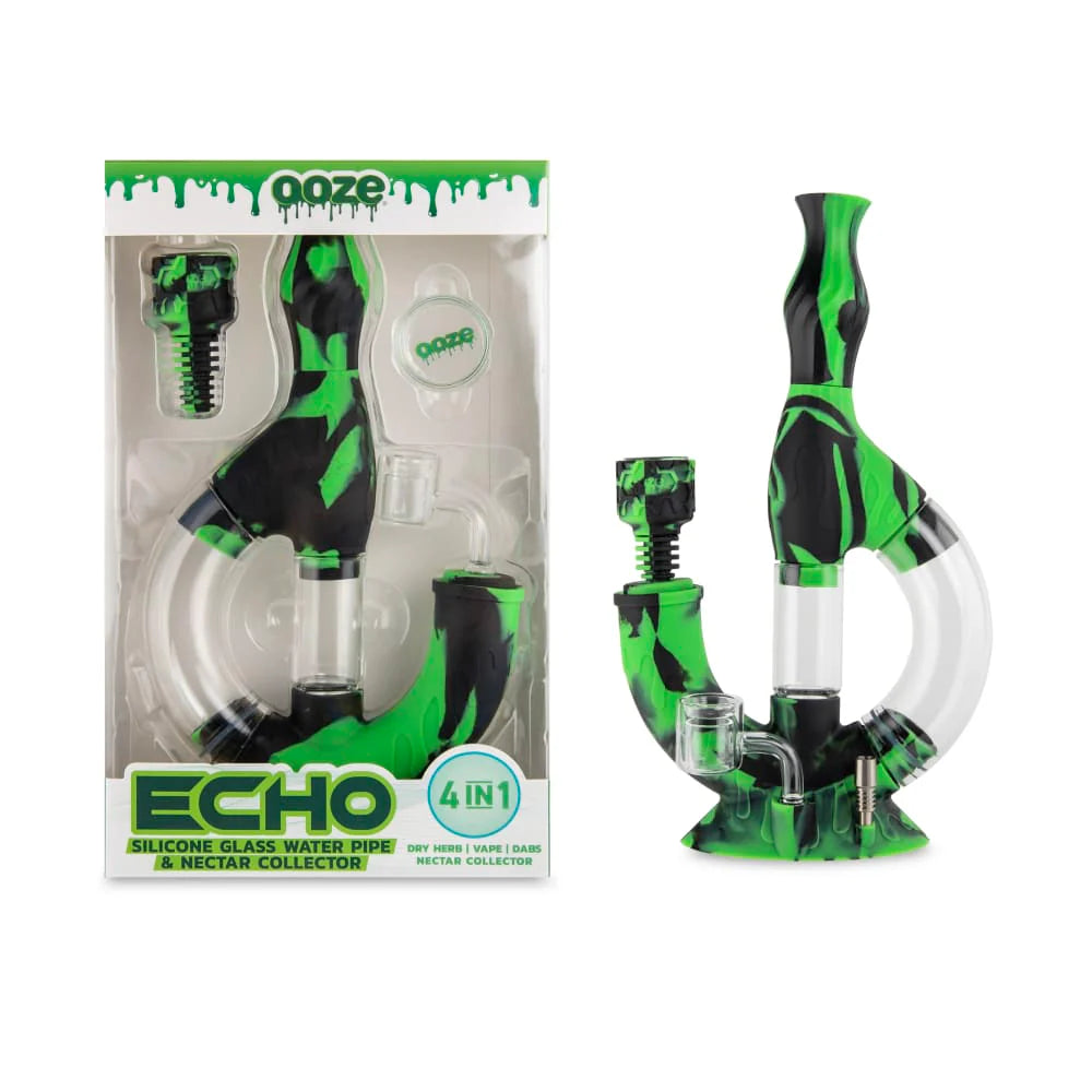 Ooze Echo Waterpipe And Nector Collector