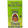 Rolling Papers Toke Token Green Apple Flavor 1 1/4