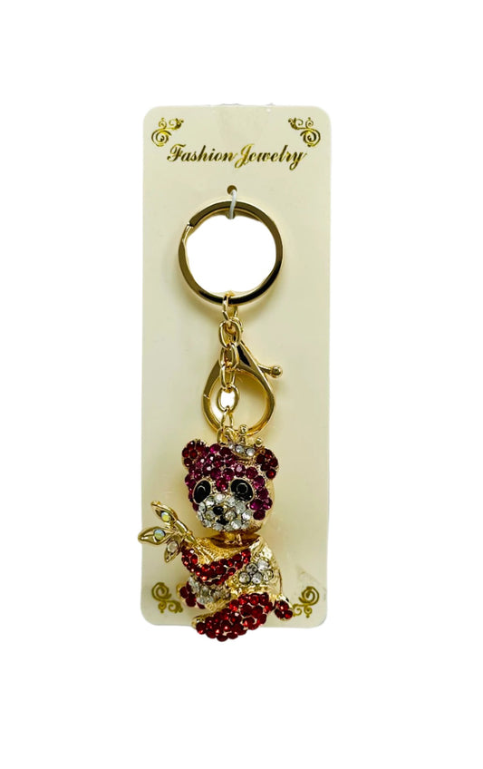 Fashion Jewelry Bear Keychain