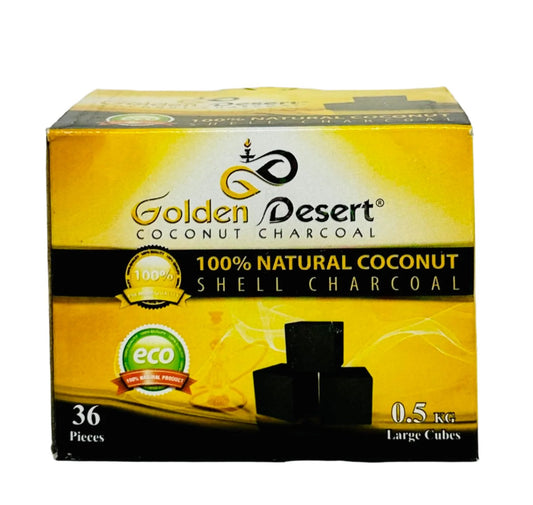 Golden Desert Coconut Charcoal 36ct