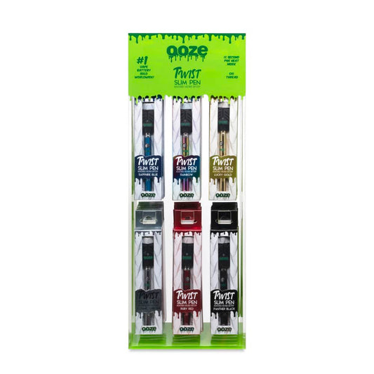 Ooze Twist Slim Pen 320Mah Display 48Ct