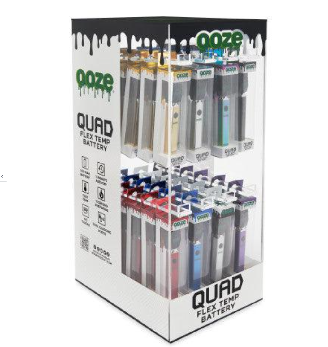 Ooze Quad Battery Display 48Ct