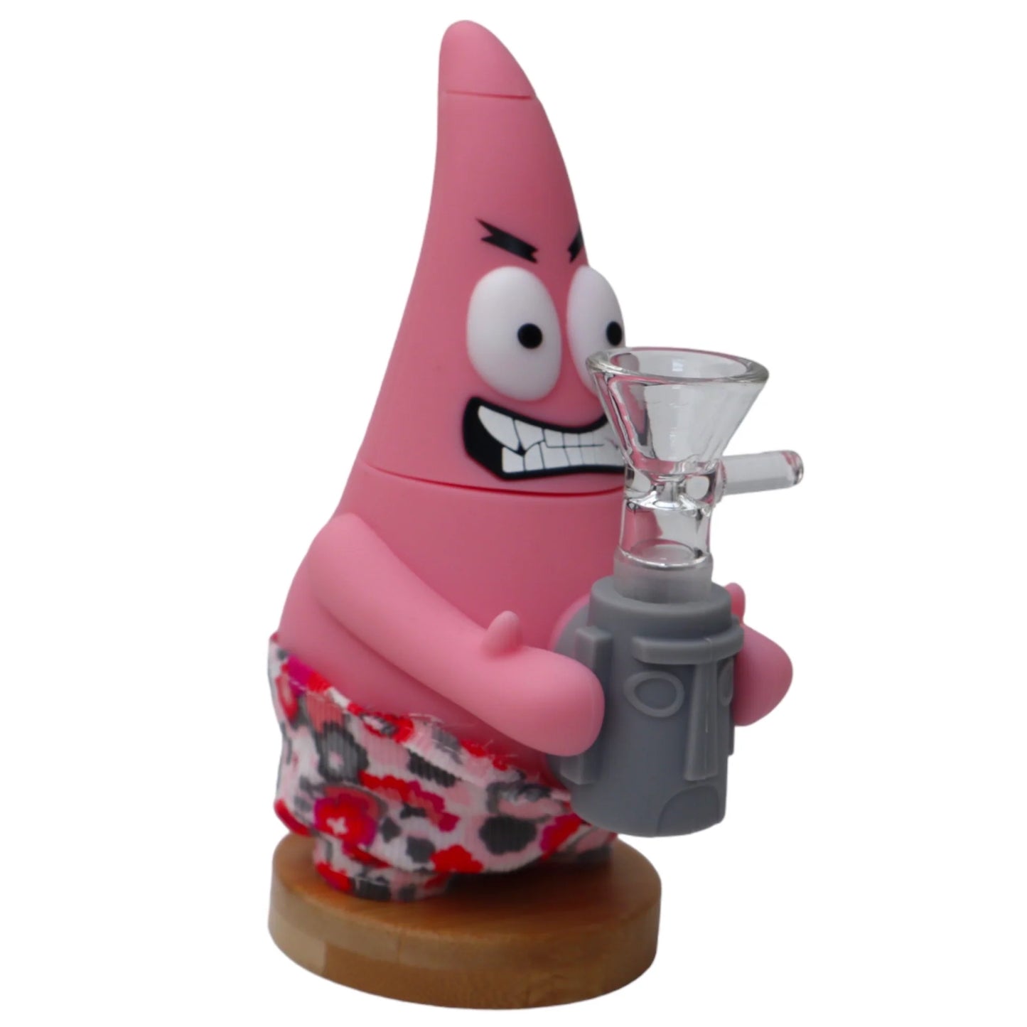 SL5042 Silicone Patrick Waterpipe 6"