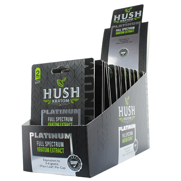 Hush Platinum Capsules 24ct box