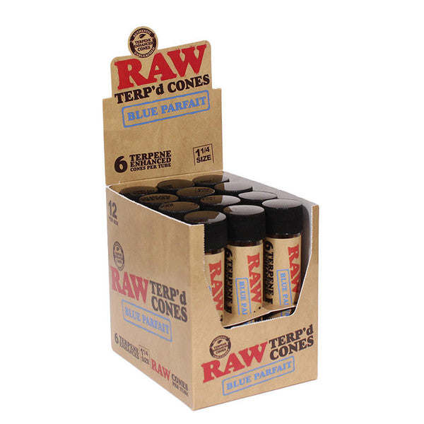 Raw Terp Dipped Cones 1 1/4 6ct 12pk