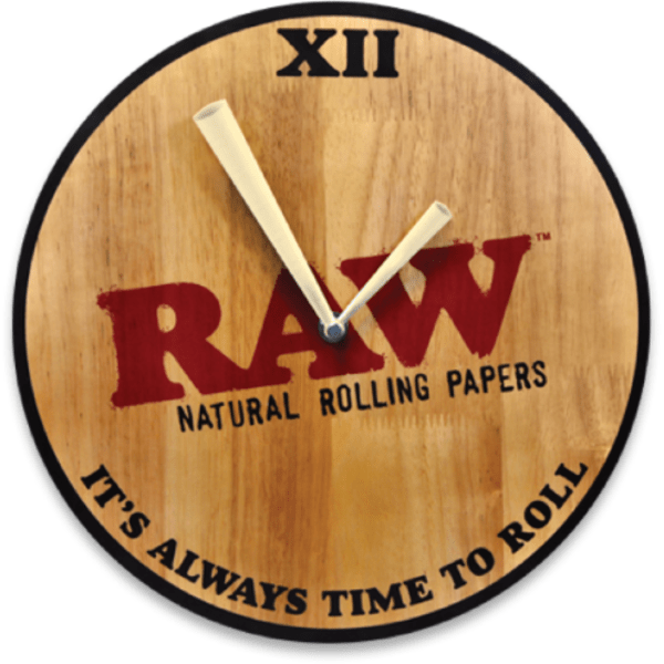 RAW Wooden Wall Clock