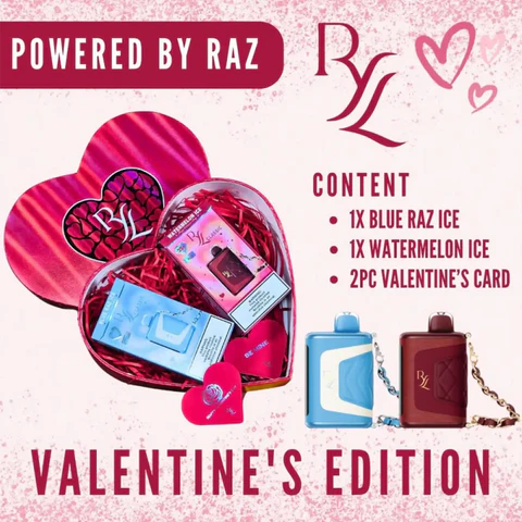RYL Classic by Raz Disposable 35,000 Puffs 2ct | Valentine's Day Edition