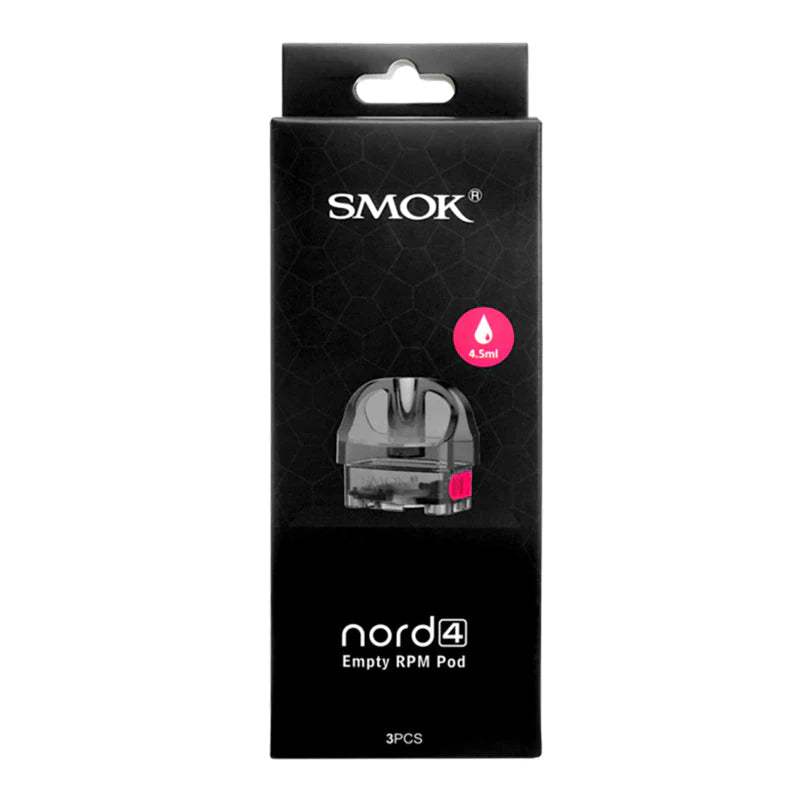 Smok Nord 4 Empty Rpm Pod 4.5ml 3pk