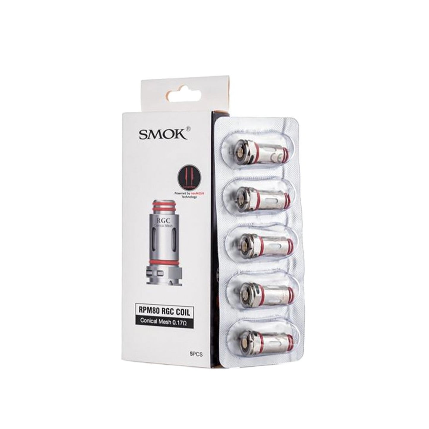 Smok Rpm 80 RGC Conical Mesh 5ct/pk