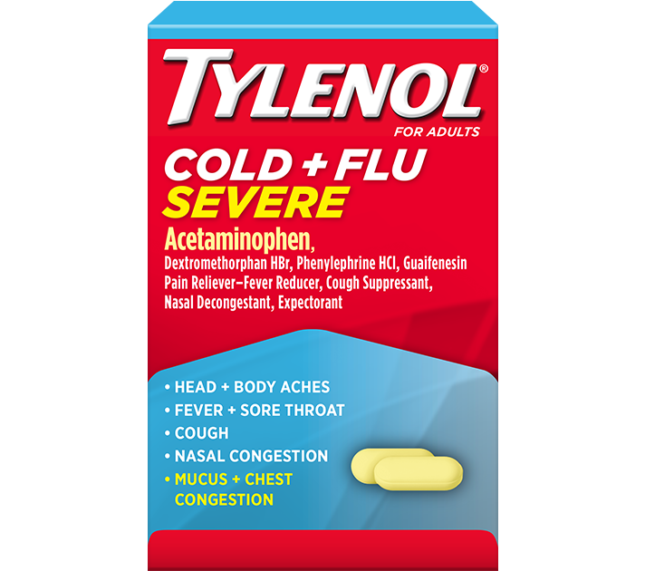 Tylenol Cold + Flu Severe 25pk