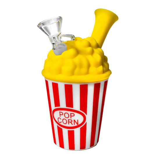 SL5033 Silicone Popcorn Waterpipe 6"